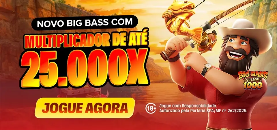 Big Bass Splash 1000 — promoção